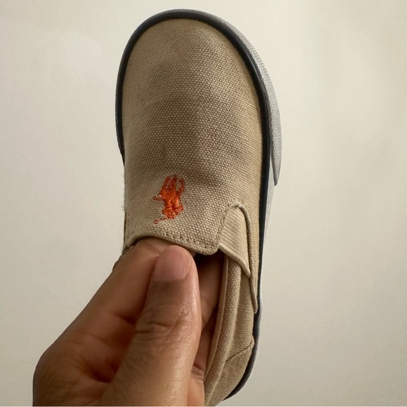 Ralph Lauren Tan Beige Canvas US9/ EUR 25.5 - Picture 3 of 6